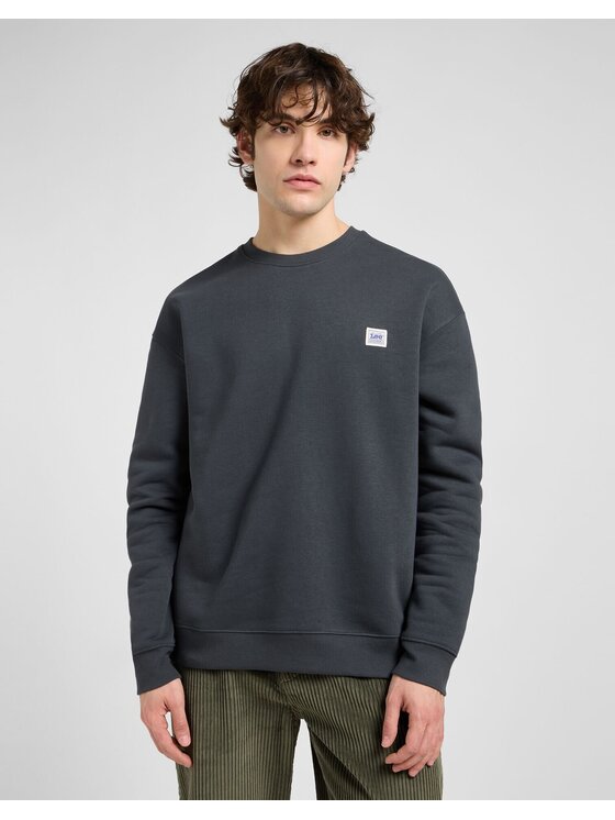 Lee Lee Felpa WORKWEAR SWS Nero Relaxed Fit