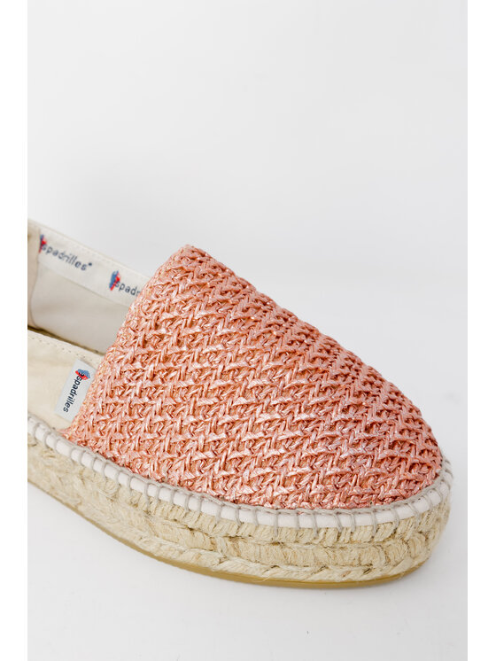 Espadrilles Espadrilles Scarpe basse DOMMY RAFIA ESPADRILLES ROSA Rosa