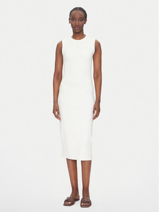 Calvin Klein Jeans Calvin Klein Jeans Rochie de zi LV047C240G Bej Slim Fit