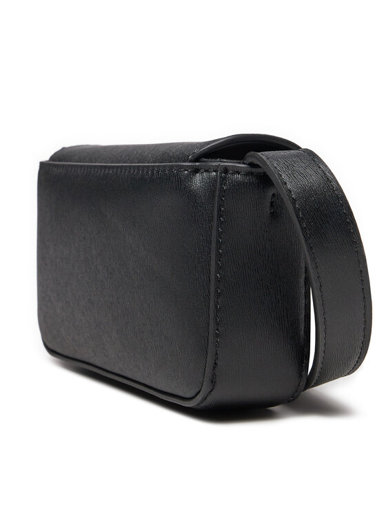 Calvin Klein Calvin Klein Torbica za okrog pasu Iconic Plaque Camera Bag S K50K512254 Črna