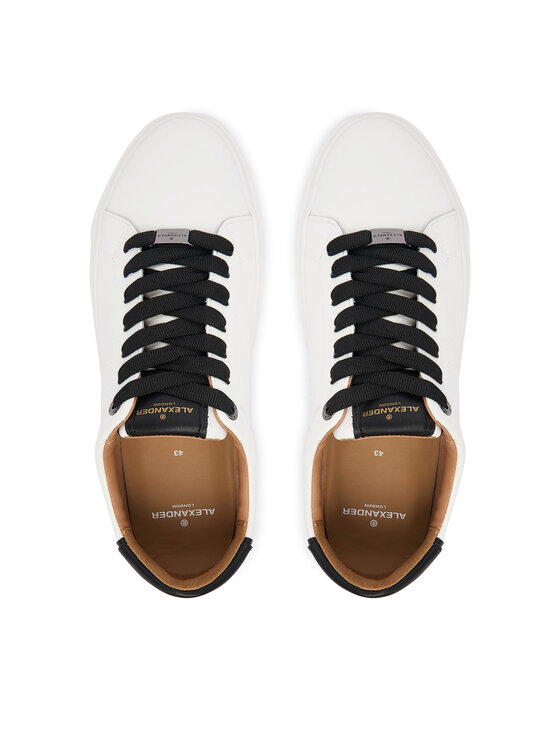 Alexander Smith Alexander Smith Sneakersy London ALBCLDM-9010-WBK Bílá