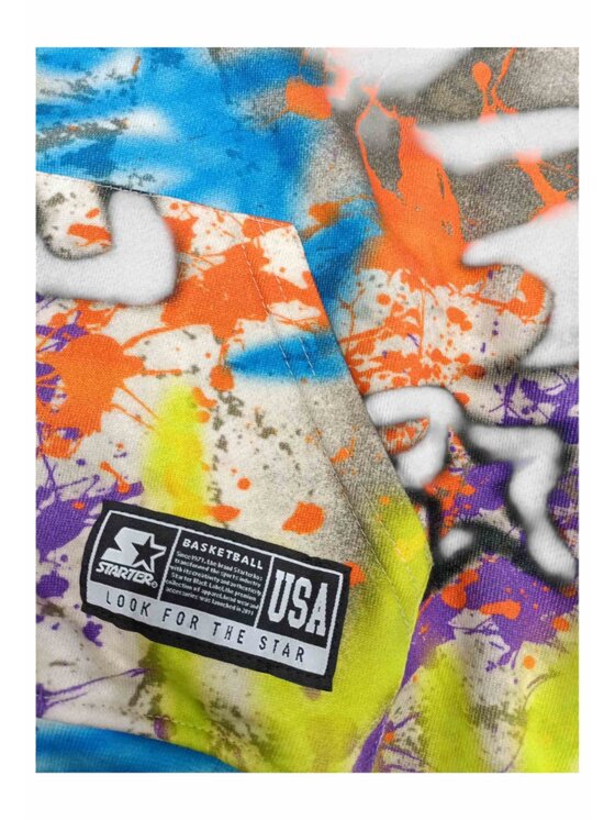 Starter Starter Felpa q-bab-69477 Multicolore Regular Fit