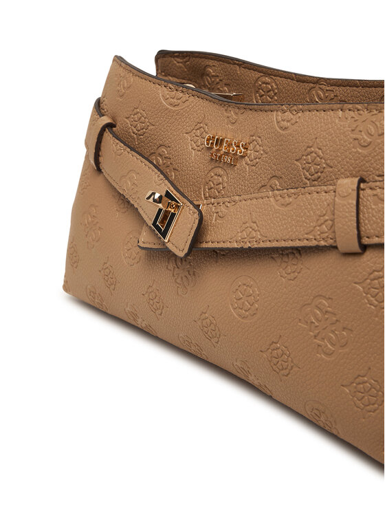 Guess Guess Сумка Ella Logo Mini HWPD97 46730 Темно-бежевий