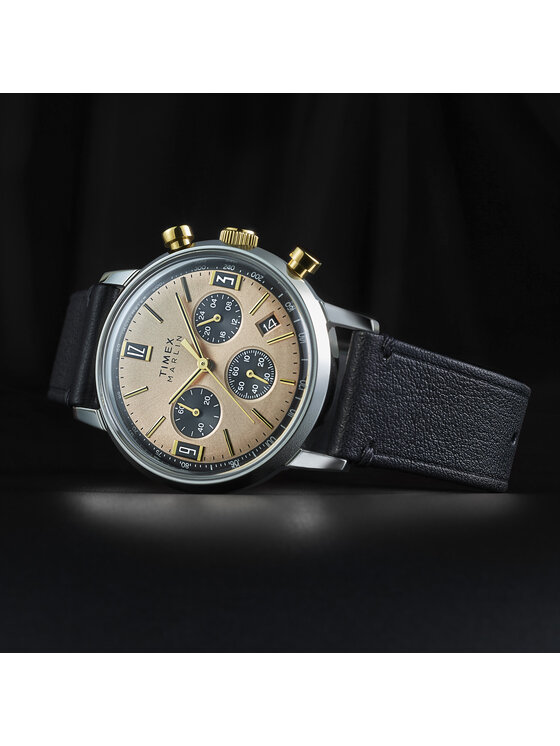 Timex Timex Zegarek TW2W60300 Czarny