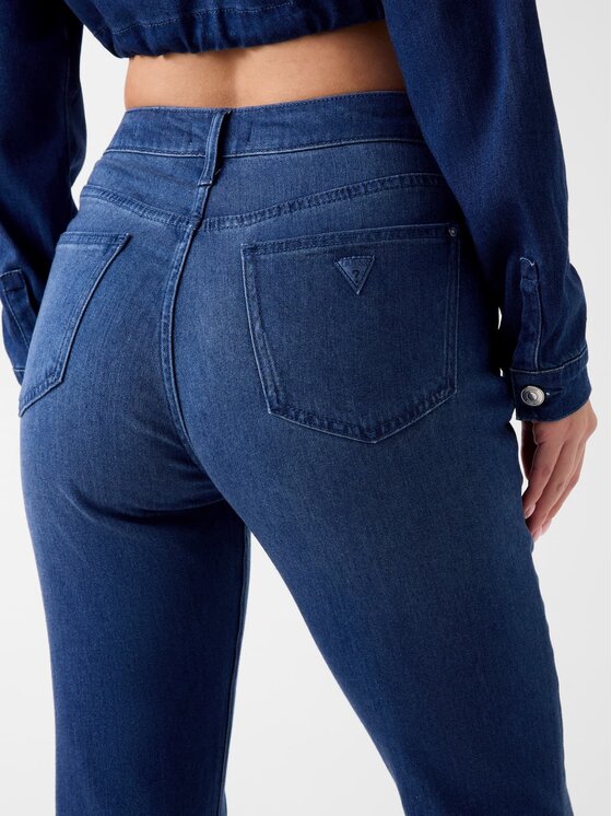 Guess Guess Jeansy 183304 Niebieski Flared Fit