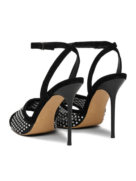 Eva Minge Eva Minge Sandále EO-ZARA-LT934-79 Čierna