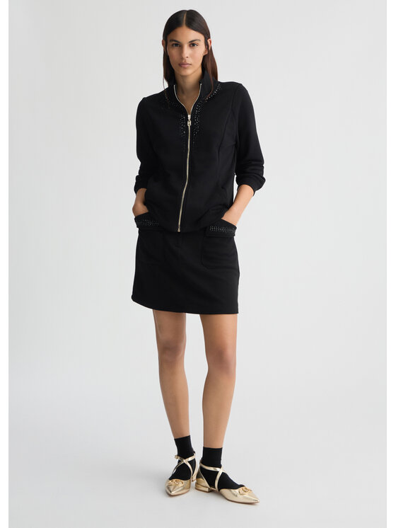 Liu Jo Liu Jo Felpa TA5188F Nero Regular Fit
