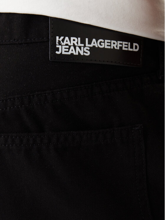 Karl Lagerfeld Jeans Karl Lagerfeld Jeans Jeansy B1M10031 Černá Relaxed Fit