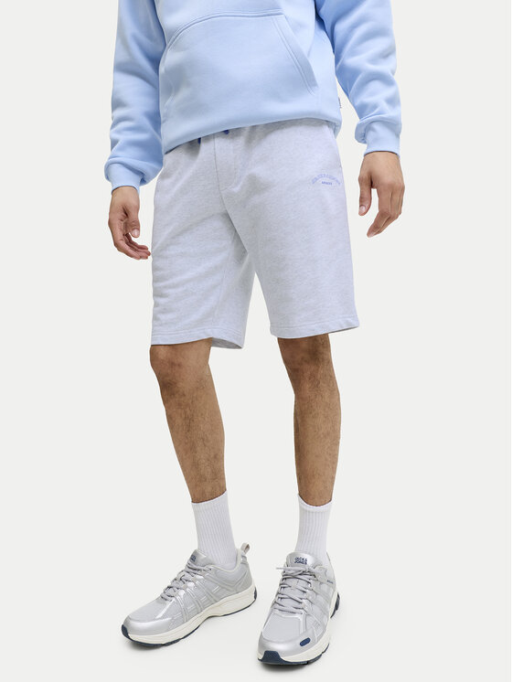 Jack & Jones Jack & Jones Sportovní kraťasy Gordon College 12289726 Šedá Regular Fit