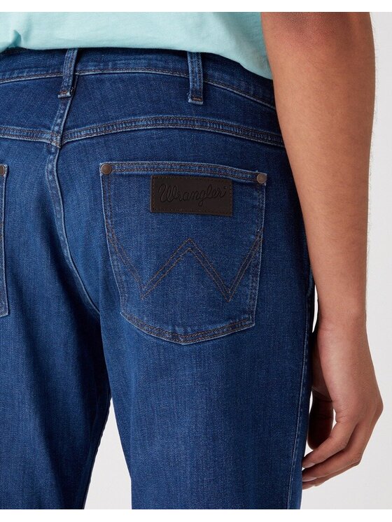 Wrangler Wrangler Jeans W15QYJZ99 Blu scuro Straight Leg