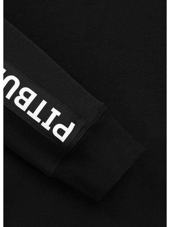 PITBULL PITBULL Bluza TAPE EXPLORY Czarny Regular Fit
