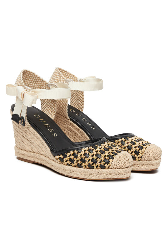 Guess Guess Espadrilles FLJNAM FAB04 Fekete