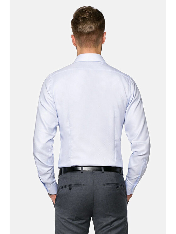 Lancerto Lancerto Koszula Blossom 2 KO073120000020 Niebieski Slim Fit