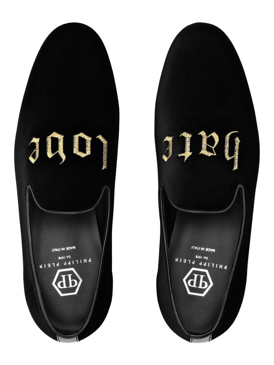 PHILIPP PLEIN PHILIPP PLEIN Loafersy 2581 Czarny