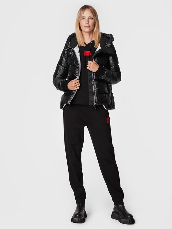 Diego M Diego M Зимно яке 22IP-R269 Черен Regular Fit