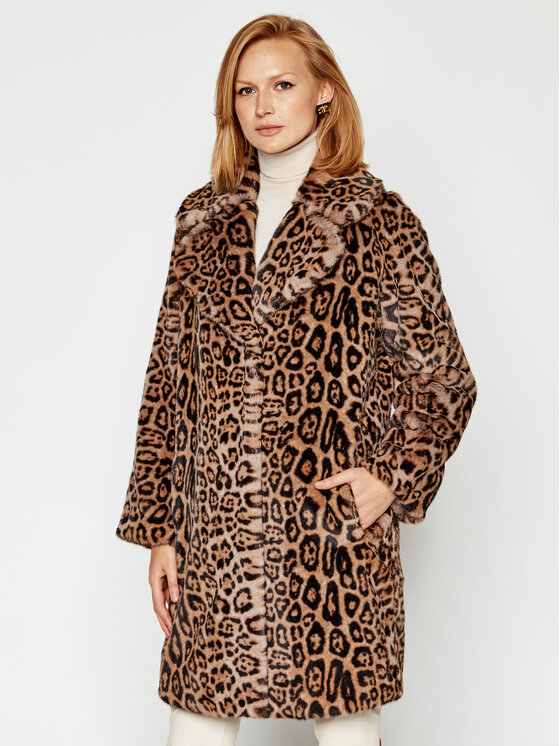 Liu jo manteau fausse fourrure on sale