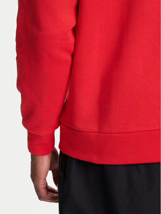 Kappa Kappa Felpa Authentic Nymphe 321Y1MW Rosso Comfort Fit
