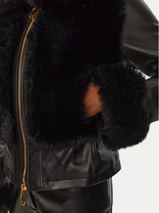 YES LONDON YES LONDON Lederjacke NP1994/ECO Schwarz Regular Fit