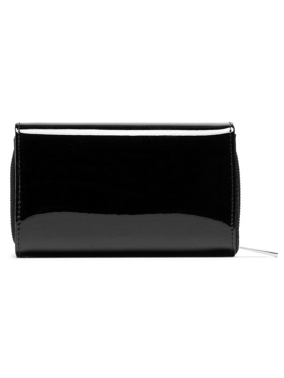 Semi Line Semi Line Große Damen Geldbörse P8229-0 Schwarz