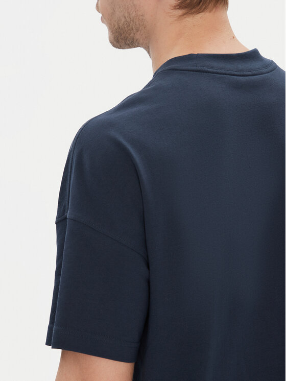 adidas adidas T-Shirt ALL SZN JX5080 Tmavomodrá Loose Fit