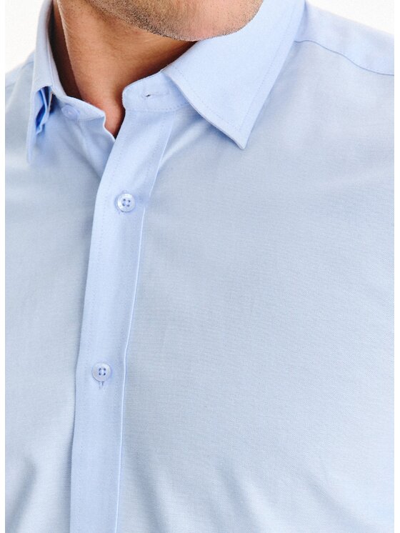 Pako Lorente Pako Lorente Koszula P25WN-1X-053 Niebieski Slim Fit