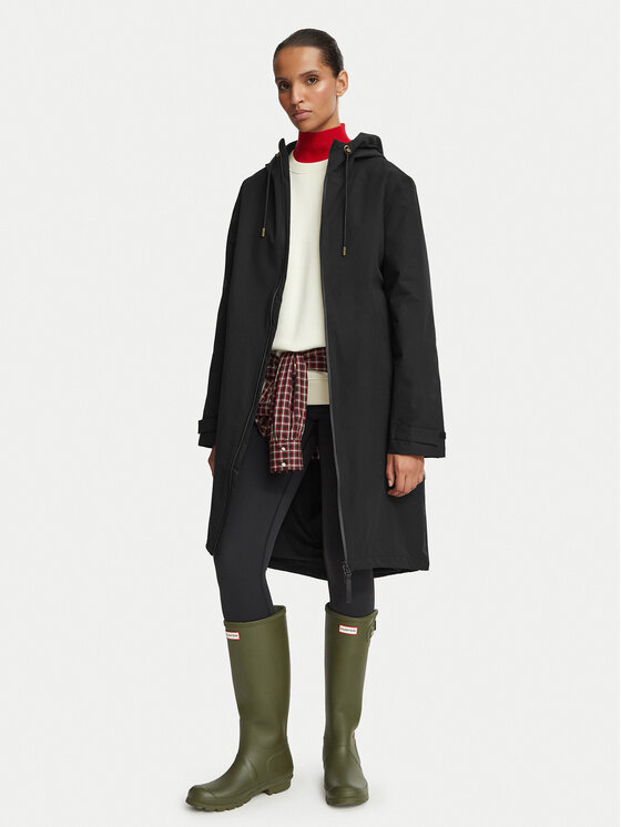 Hunter Hunter Parka HARW0018262 Schwarz Regular Fit