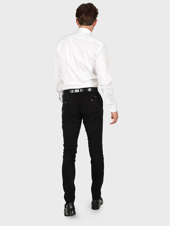 Evenemen Evenemen Koszula Punto G Biały Slim Fit