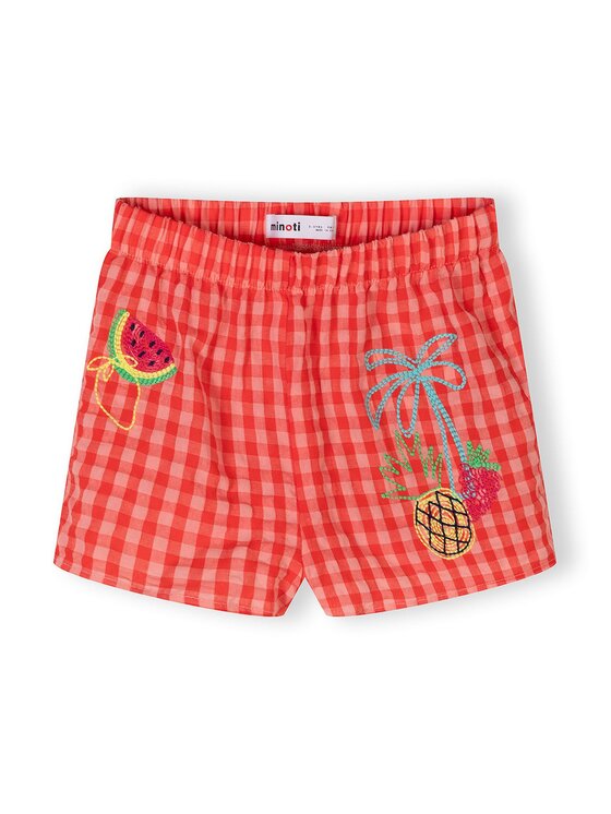 minoti minoti Komplet top i spodenki 30SET103 Pomarańczowy Regular Fit