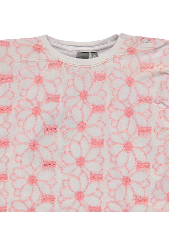 Kanz Kanz T-Shirt 1833683-1000 Biały Basic Fit