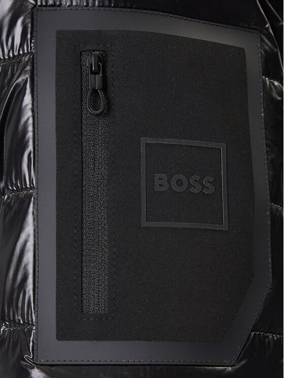 BOSS BOSS Puhovka Hypelite 50541299 Črna Regular Fit