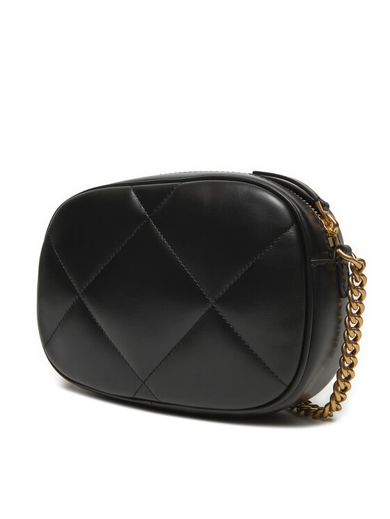 Tory Burch Tory Burch Τσάντα Kira Diamond Quilt Camera Bag 154715 Μαύρο