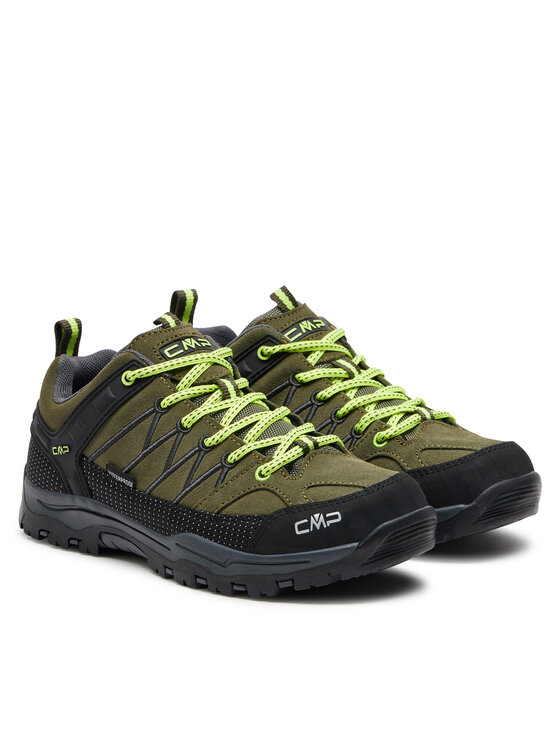 CMP CMP Trekking Kids Rigel Mid Trekking Shoe Wp 3Q12944J Zelena