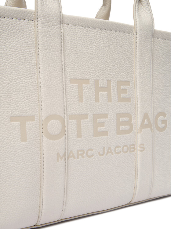 Marc Jacobs Marc Jacobs Τσάντα The Leather Medium Tote H004L01PF21 Εκρού