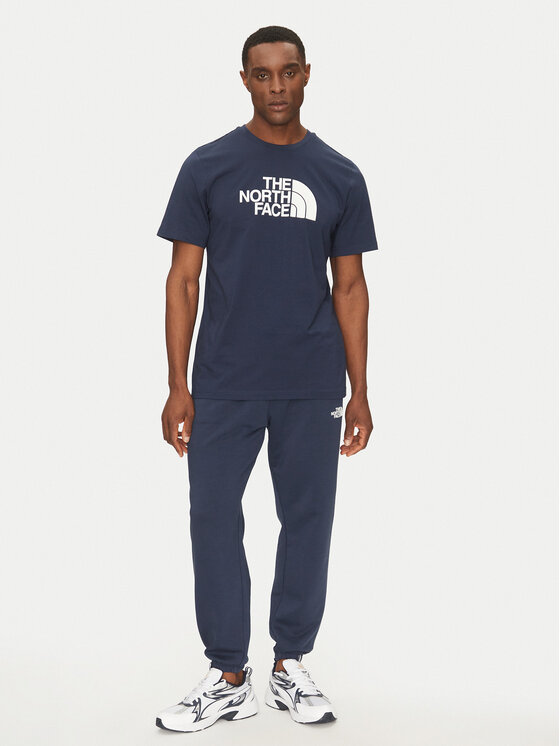 The North Face The North Face T-Shirt Easy NF0A8A6C Tmavomodrá Regular Fit