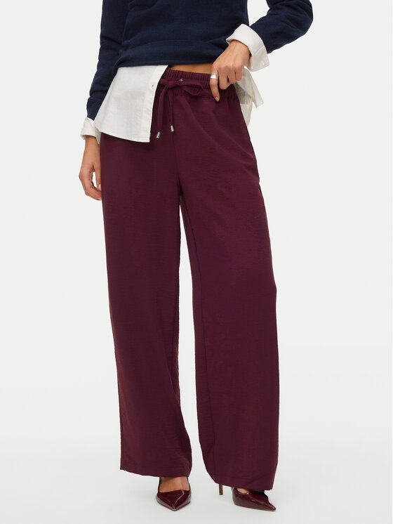 Vero Moda Vero Moda Долнище анцуг Esme 10338748 Бордо Regular Fit