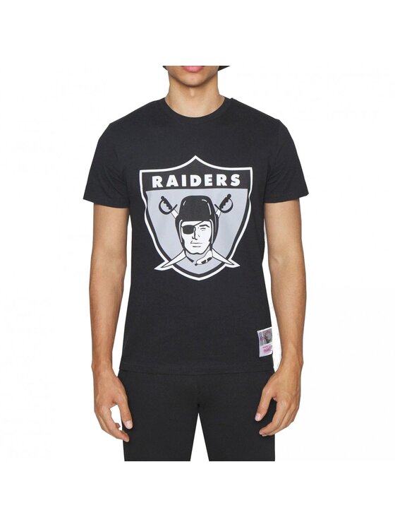 Mitchell & Ness Mitchell & Ness Tričko NFL TEAM LOGO TEE Čierna Regular Fit