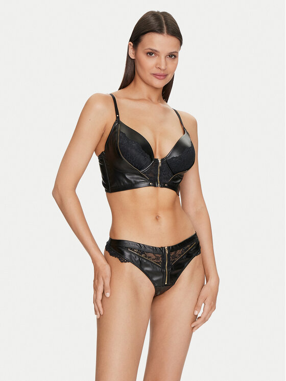 Hunkemöller Hunkemöller Grudnjak push-up Talia 204568 Crna