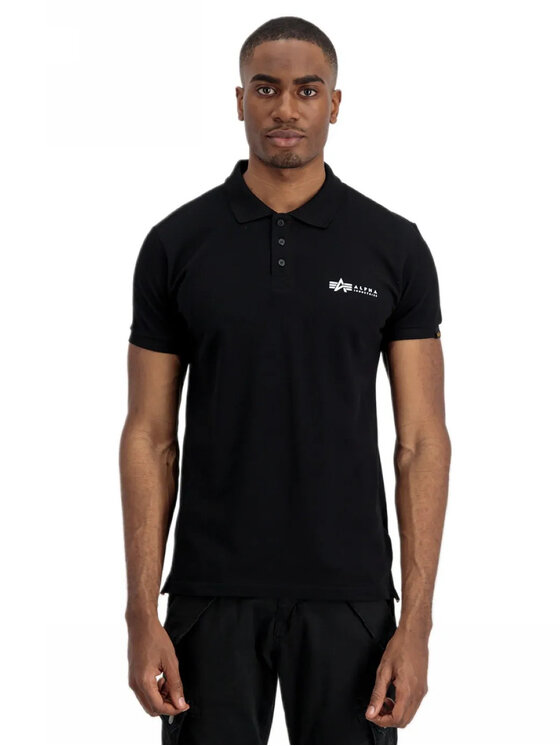 Alpha Industries Alpha Industries T-Shirt AI.106600-03-XXL Czarny Basic Fit