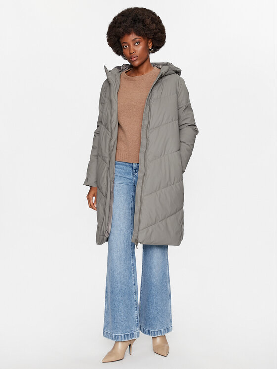 JDY JDY Зимно яке 15217556 Сив Regular Fit