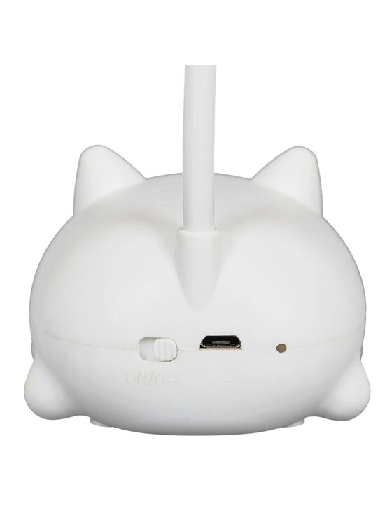 MIAhome MIAhome Lampka stołowa LED dla dzieci KITTY Biały
