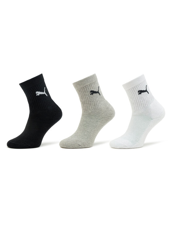 Puma Puma Skarpety długie Junior Crew Sock 3P 907958 Biały