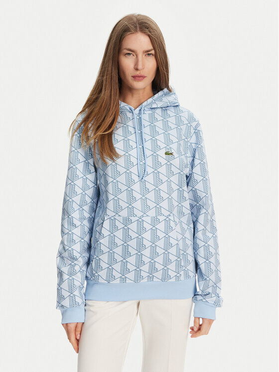 Lacoste Lacoste Pulóver SH2855 Kék Classic Fit