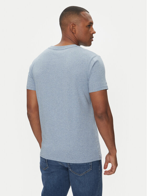 Tommy Hilfiger Tommy Hilfiger Tričko UM0UM03525 Modrá Regular Fit