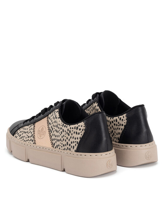 Rieker Rieker Sneakersy N5910-62 Beżowy