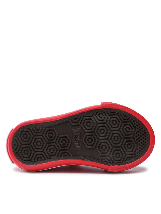 Big Star Shoes Big Star Shoes Tennised JJ374392 Punane
