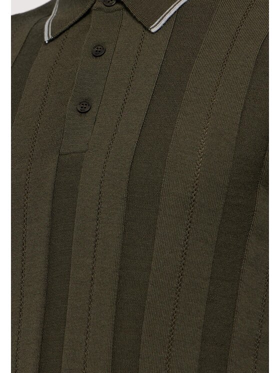 Trussardi Trussardi Cardigan M0048000006N035 Verde Regular Fit