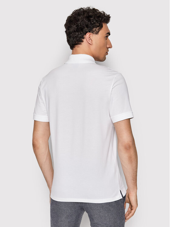 BOSS Boss Polo Pallas 50468362 Biały Regular Fit
