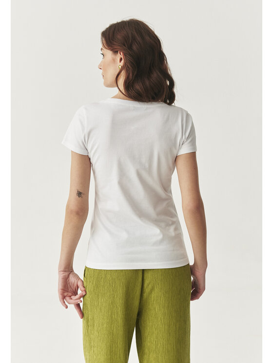 TATUUM Tatuum T-Shirt ANTONIA Biały Fitted Fit