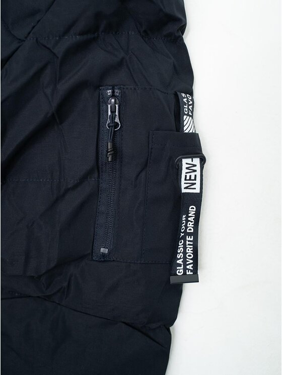 MyStars MyStars Kurtka bomber 133282 Niebieski Regular Fit