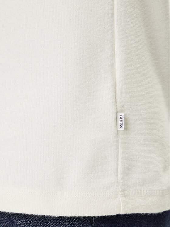 Guess Jeans Guess Jeans Pullover M4BI77 KCII1 Écru Regular Fit